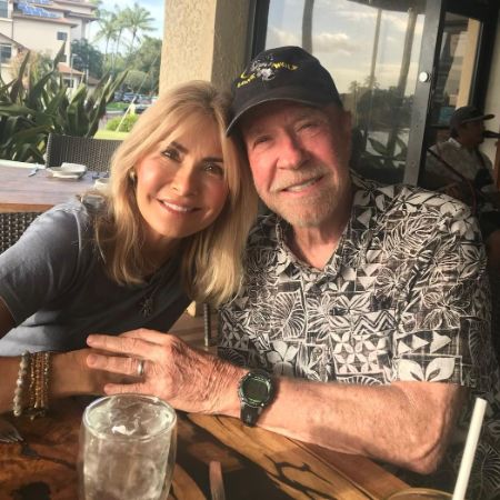 Chuck Norris and his second wife, Gena O'Kelley, spent time in Hawaii.